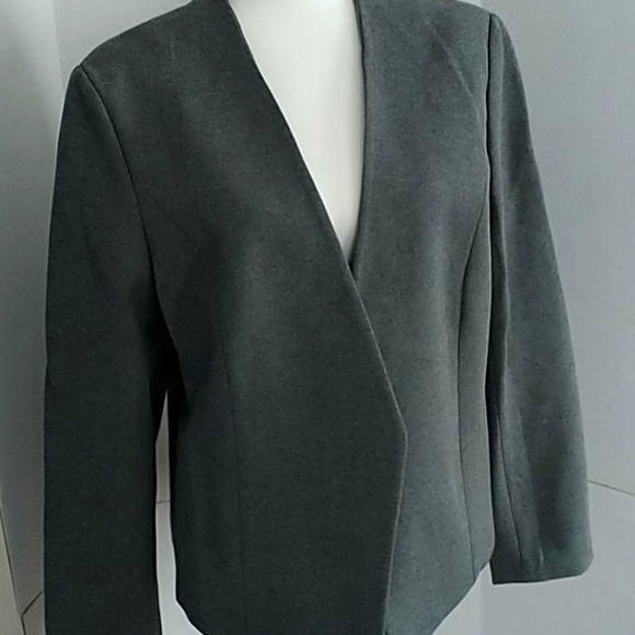 Premise Dovetail Heather Open Front Blazer/Jacket Sz. 14 - Picture 1 of 8